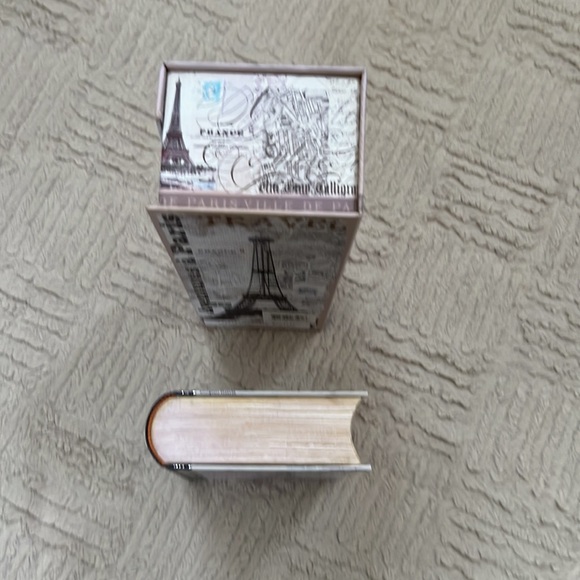 Paris decorative box decor storage, 2 piece, new condition - Picture 6 of 16